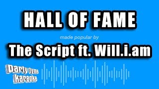 The Script ft. Will.i.am - Hall of Fame (Karaoke Version)
