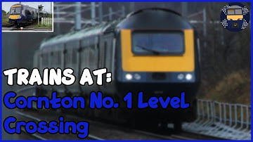 *Pre Upgrade* Trains at Cornton No. 1 Level Crossing (23/12/20)