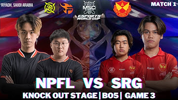 NIP FLASH VS SELANGOR RED GIANTS | MLBB MSC 2024 KNOCK OUT STAGE | GAME 3