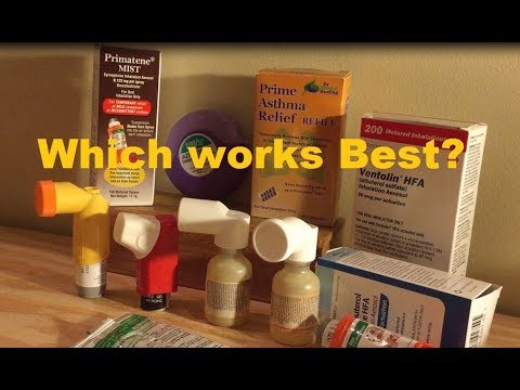 Primatene Mist returns Comparison : Primatene Mist OTC vs. Prescription Inhalers