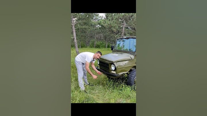Заводим ЛУАЗ с кривого стартера  #луаз #4x4