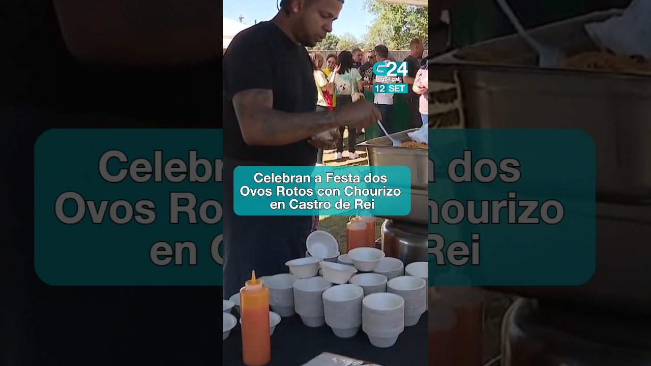 🍳 CASTRO DE REI | Celebran a Festa dos OVOS ROTOS con Chourizo para reivindicar o produto local