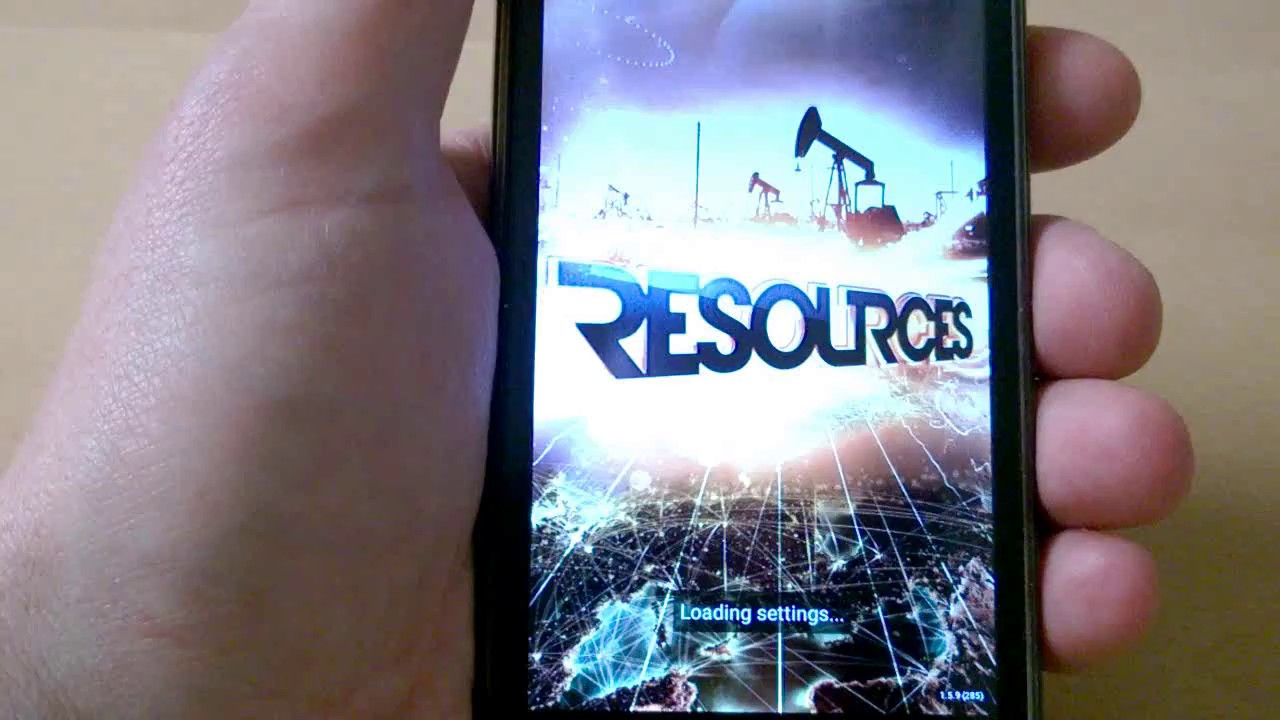 Resources android GPS peli (game)