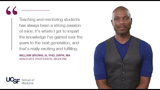 William Brown, III, PhD, DrPH, MA: 2022 Watson Scholar @UCSFSchoolofMedicine
