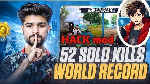 World Record 52 Kills In One Game LoLzZz Gaming / New Record In 4.0 Update In BGMI @LolzZzGaming