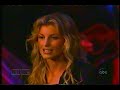 Faith hill on the view singing breathe