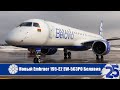 Новый Embraer 195-E2 EW-563PO для Белавиа в юбилейной ливрее. Minsk National Airport (UMMS 13.03.21)