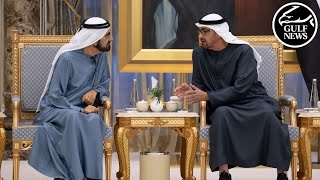 UAE President receives Rulers of the Emirates, Crown Princes on the occasion of Ramadan