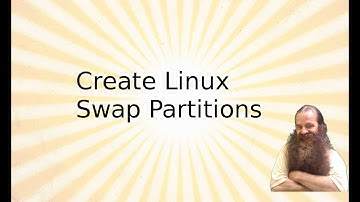 Creating Linux Swap Partitions
