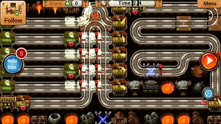 Train Track Classic Puzzle Game | Rail Maze 2 | Android Gameplay #486 screenshot 4