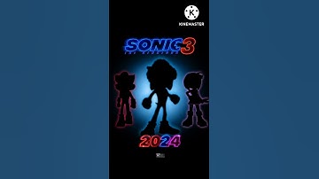Thumbnail of Sonic The Hedgehog 3 (2024) 3 Hedgehogs Teaser Poster Concept