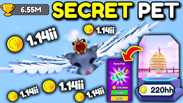 MAKING QUADRILLIONS With SECRET PET In Climb & Jump Tower (Roblox)!