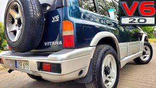 Suzuki Vitara 2.0 V6 136HP 1996 Custom 4X4 Tuning Interior oldtimer renovation paint off road brenno