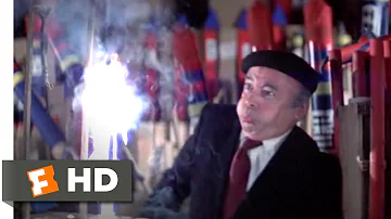 Revenge of the Pink Panther (1978) - Fireworks Factory Fire Fight Scene (11/12) | Movieclips