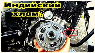 картинка: РАЗВАЛИЛОСЬ СЦЕПЛЕНИЕ НА BAJAJ BOXER 150 С ПРОБЕГОМ 8000КМ!