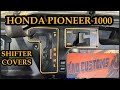 Honda pioneer 1000 shifter plates by rad customs