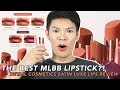 PARANG HIGH END! THE BEST EVERYDAY MLBB FOR PINAY SKIN! DETAIL SATIN LUXE LIPSTICK REVIEW & SWATCHES