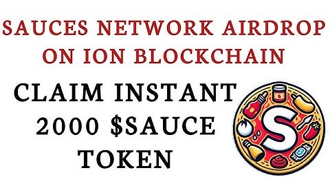 HOW TO MINE SAUCE TOKEN ON ICE OPEN NETWORK BLOCKCHAIN/FREE 2000 $SAUCE TOKEN