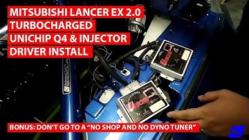 Mitsubishi Lancer EX Turbocharged Unichip & Injector Driver Install