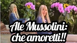 ALESSANDRA MUSSOLINI a casa, ritorno alla vita normale: guardate qui che carinetti ♥️♥️
