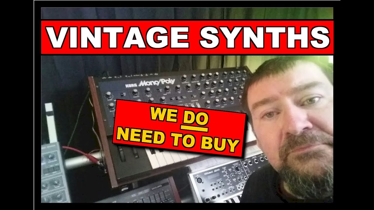 digital synthesizers vs analog Vintage Synthesizers We Still Need