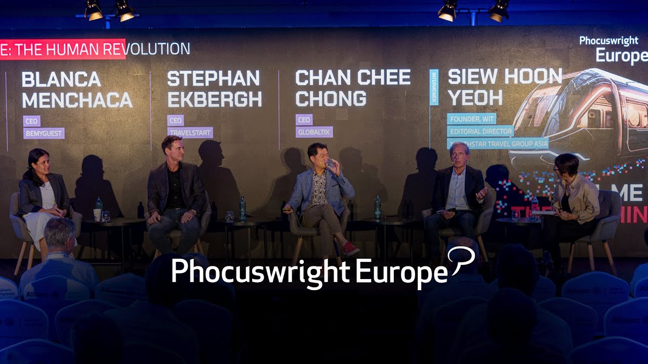 WiT Europe: The Human Revolution #Phocuswright Europe 2024 - GlobalTix, TravelStart, BeMyGuest, Wego