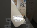 Lait keri pour une hydratation intense et apaise la peau