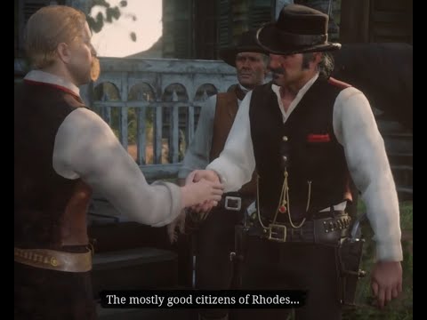 Sheriff Rhodes Becoming a sheriff in Rhodes Red Dead Redemption 2 Playthrough Pt 13 ...