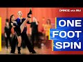 One foot spin - Хастл/Discofox