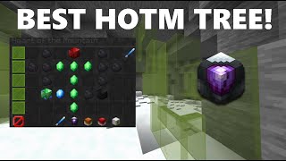 The NEW Best Heart of the Mountain Tree for Mining in the Glacite Tunnels! (Hypixel Skyblock)