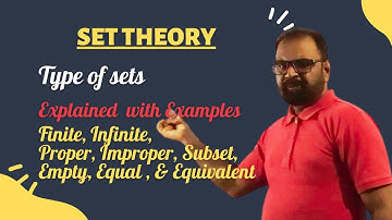 Types of Sets with Example | Set Theory | All 8 Types Explained in Urdu/Hindi | MKS Academy