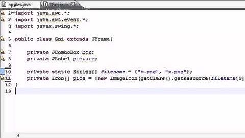 Java Programming Tutorial   68   JComboBox   YouTube