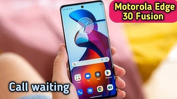How To Enable Call Waiting Setting In Motorola Edge 30 Fusion,Call Waiting Enable Kaise Kare