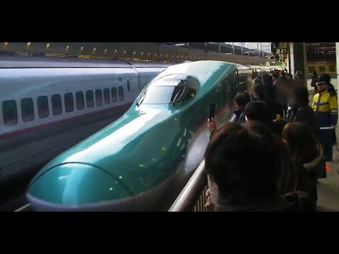 東北新幹線E5系はやぶさ1号 新青森開通
