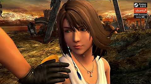 Proton 5.0-9 Steam Linux | Final Fantasy X Remastered | GTX1650 Ubuntu 20.04 | 30 fps | good FIX