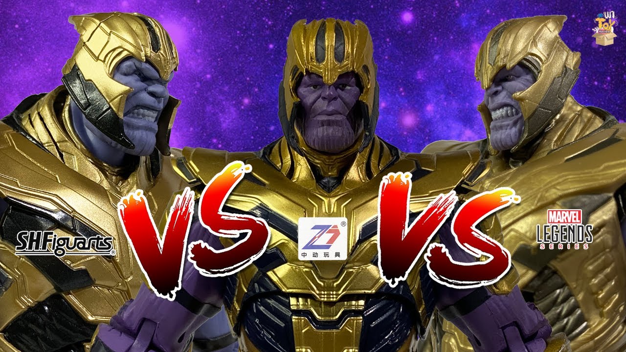 [พาToyมา Compare EP.2] THANOS Action Figure Comparison S.H Figuarts