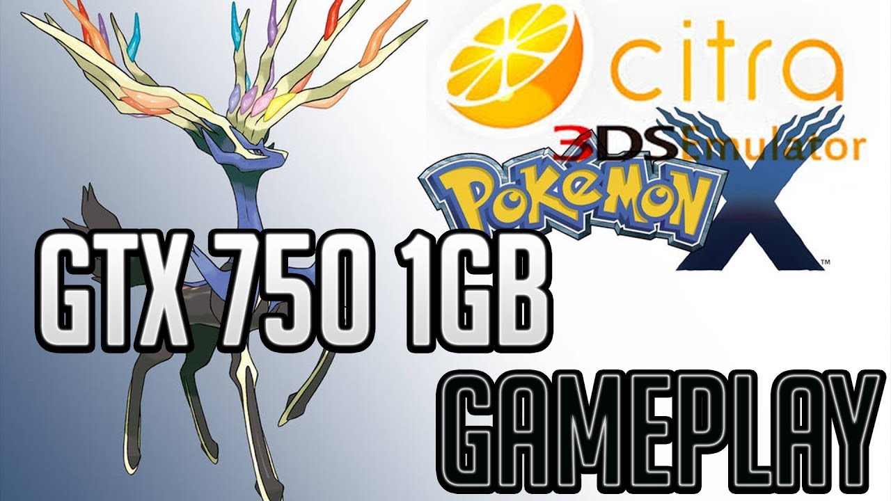 Pokemon X (Citra - Nintendo 3DS Emulator) Gameplay on