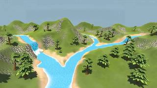 Houdini - complex river tool for Unity