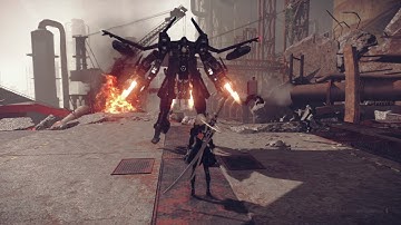 Prologue | NieR:Automata Walkthrough Part 1 [Hard]