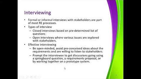 Chapter 4 – Requirements Engineering- part two