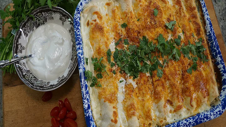 CREAM CHEESE CHICKEN ENCHILADAS