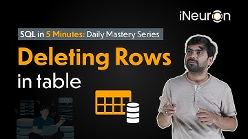 Deleting Rows in table | SQL Tutorial