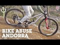 Bike abuse  world cup dh mtb slowmo from pal arinsal andorra