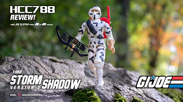 HCC788 - 1988 STORM SHADOW - Ninja - With Joe Slepski - Joe on Joe! G.I. Joe toy review!