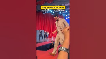 Vicky kaushal at IIT Bombay | mood indigo | #iitbombay #iitb #iit #moodindigo #techfest #bollywood