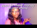 APPS TO MAKE MONEY FAST 2020! how to make money as a ...