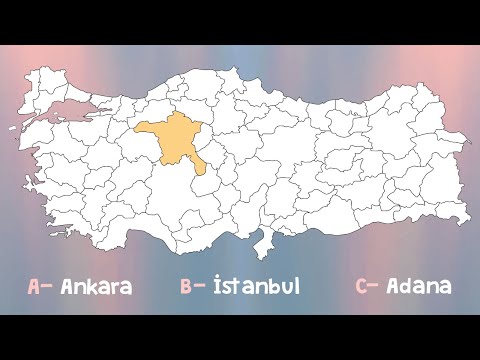 Türkiye Haritasına Hakimsen Şehir Bulmaca Senin İçin Çok Kolay Olacak