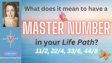 A Master Number Life Path? What Does It Really Mean? #numerology #lifepath #master #number #energy