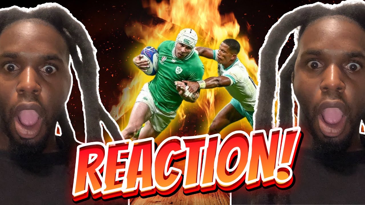 AMERICAN REACTS TO SOUTH AFRICA v IRELAND | July Internationals 2024 ...