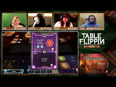 Gloomhaven -- Season 3, Ep 23, Part 2 -- Table Flippin' Board Games